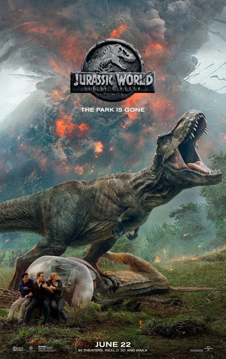 Jurassic World: Fallen Kingdom movie poster